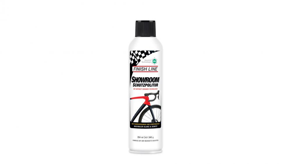 Finish Line Pro Detailer Schutzpolitur für Fahrradrahmen 354ml Spray - Glanzpflege, Schmutzabweisung, Lackschutz