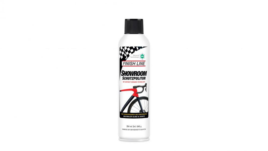 Finish Line Pro Detailer Schutzpolitur für Fahrradrahmen 354ml Spray - Glanzpflege, Schmutzabweisung, Lackschutz