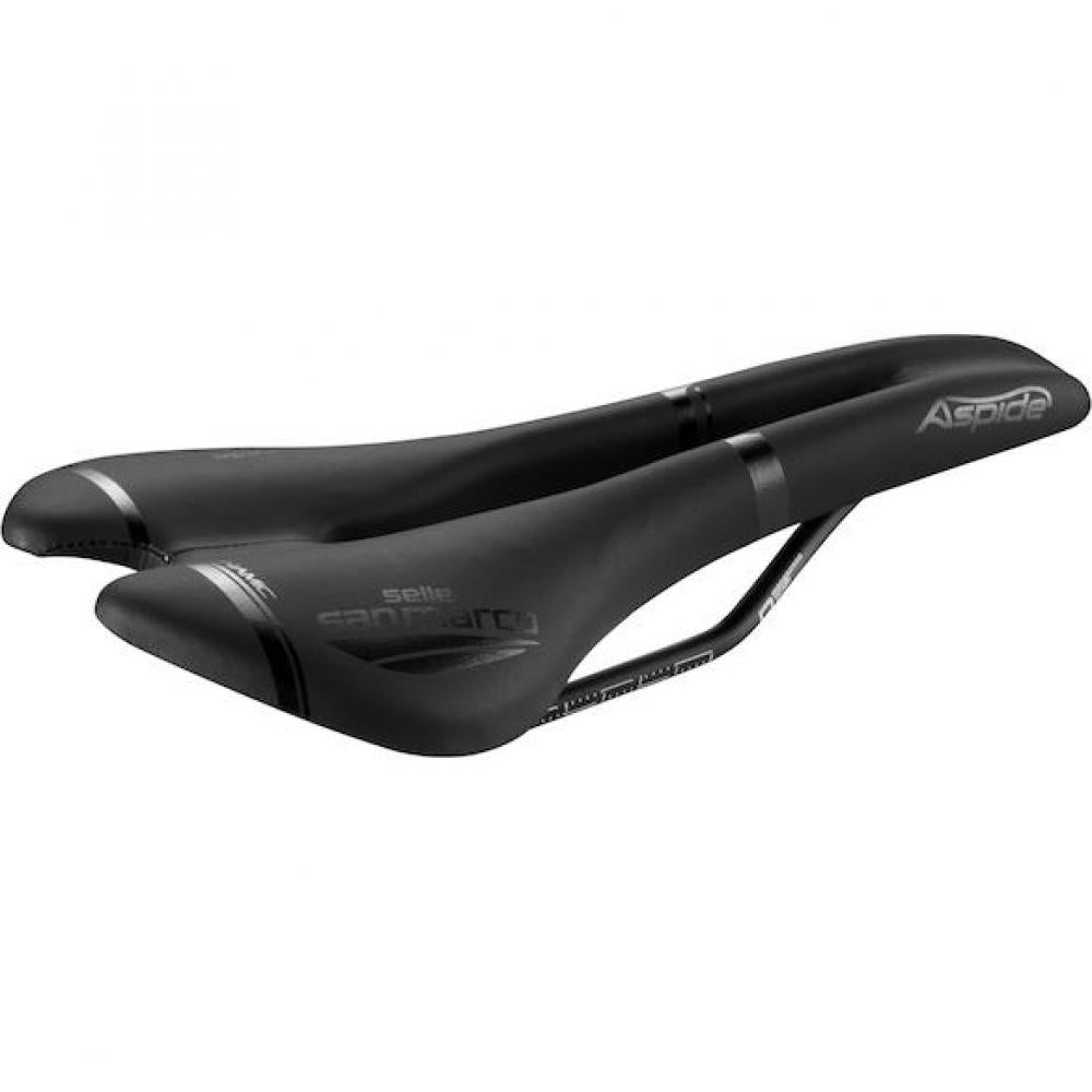 Selle San Marco Sattel Aspide Dynamic 132 x 277 mm Schwarz - leichter Performance-Rennradsattel