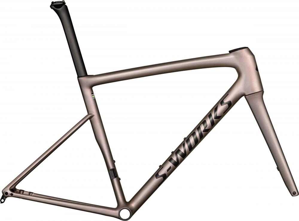 Specialized Tarmac SL8 SW Rahmenset - Chameleon Red Gold/Sil Dust/Met Obsidian - Größe 61