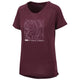 IXS Sports Division iXS Flow Women Contour Tech Tee 38 Raisin - funktionelles Bike-Shirt