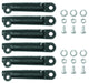 SKS ESC-Vario-Stecker 6er-Set  Original-Ersatzteile für 4,5 mm Streben, vormontiert, ideal für ESC-Sicherungssysteme von Schutzblechen