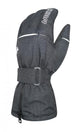 CHIBA Plus Finger - wasserdichte Winter-Radhandschuhe mit Primaloft, Touchfinger, Größe 12, schwarz