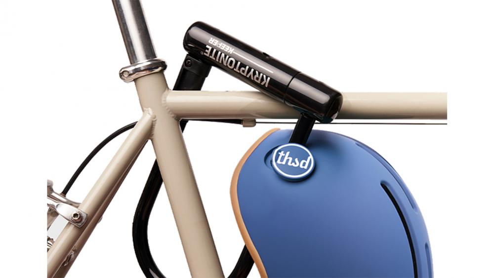 Thousand Heritage 2.0 Old Skool Blue Fahrradhelm L 59-62 cm - Retro-Design, ABS-Hartschale, EPS-Innenschale, Belüftung, verstellbares System