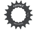 Connex E-Bike Ritzel 18 Zähne verstärkt, für 1/2x1/8 Ketten, Bosch Active/Performance Motoren, Made in Germany.
