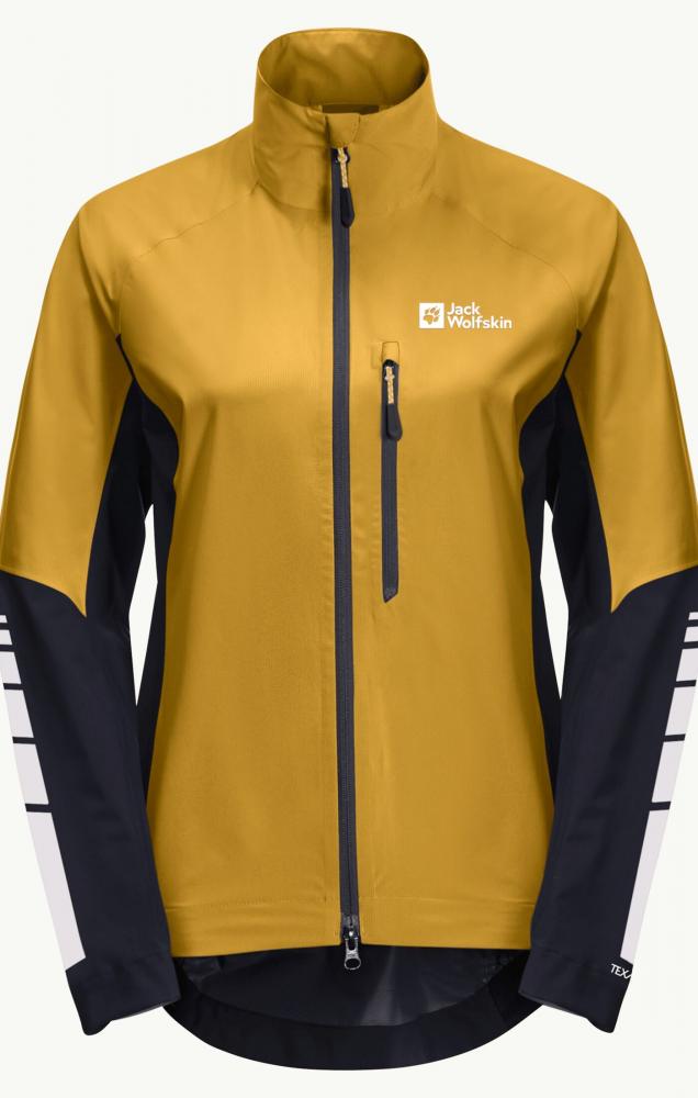 Jack Wolfskin Morobbia 2.5L Jkt W Texapore Regenjacke Golden Spice Größe M