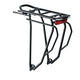 Racktime Gleam IT 2.0 Tour Gepäckträger mit Standlicht Schwarz - Stabiler Fahrradträger 28-29 Zoll