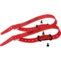 FixPlus Gear Tightener Set 46 cm Rot - vielseitiges Befestigungssystem für Ausrüstung
