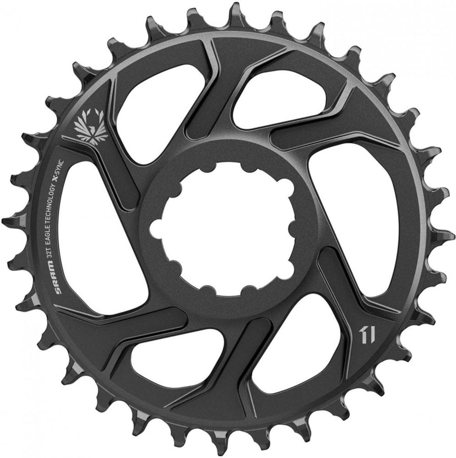 SRAM X-Sync 2 SL Eagle Kettenblatt 32T Boost 3mm Offset schwarz - Leicht & langlebig für MTB