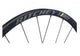 Ritchey WCS Zeta Disc Clincher Tubeless Ready Laufradsatz 700C 100x12mm/142x12mm SRAM XDR Centerlock schwarz
