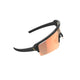 BBB Cycling BBB Sportbrille Fuse PH MLC Einheitsgröße matt schwarz-rot - intelligente Radbrille mit Photochrom-Gläsern
