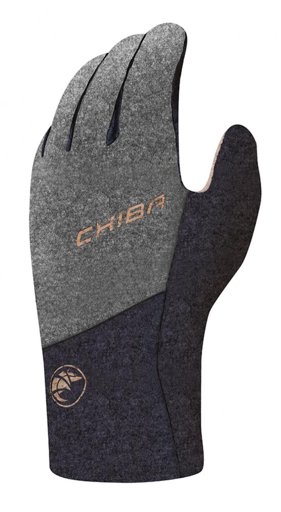 Chiba All Natural Glove Waterproof XS, Nachhaltige, wasserdichte Winter-Fahrradhandschuhe aus Merinowolle mit recycelter Membran und Primaloft Gold Insulation Bio