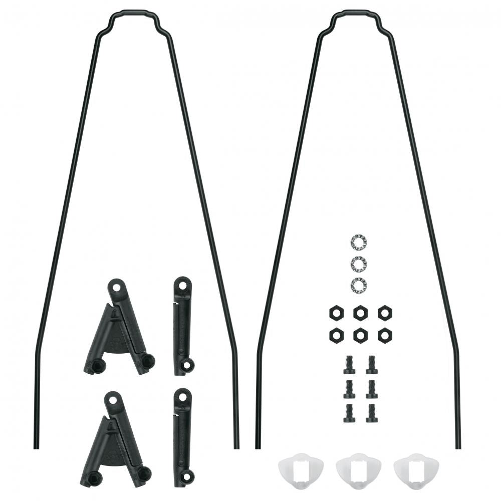 SKS Bluemels Cable Line 45 mm Ersatzstreben-Set für Hinterrad-Schutzblech, inklusive 325 mm und 365 mm Streben, ESC-V-Adapter und Montagematerial