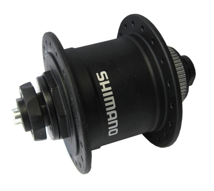 SHIMANO Nabendynamo ALIVIO DH-T4050-1D Nabendynamo - 6 Volt 1,5 Watt für Scheibenbremse 36 Loch Center-Lock
