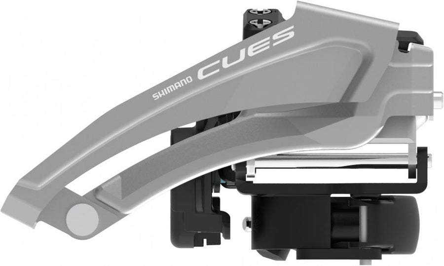 SHIMANO Umwerfer CUES 9-fach Dual-Pull 46Z - präziser Frontumwerfer für moderne Trekking- und Citybikes