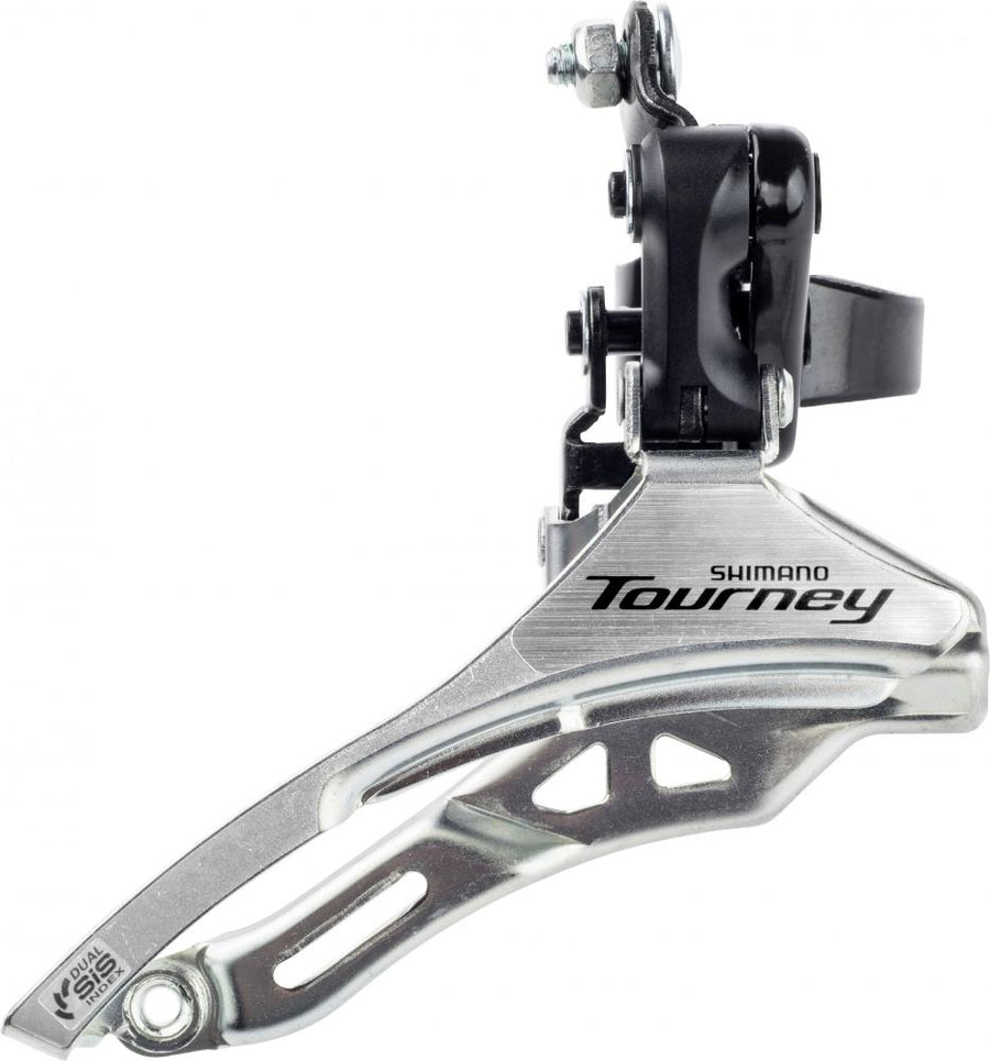 SHIMANO TOURNEY FD-TY300 Umwerfer 3-fach MTB/Trekking Schelle hoch Down-Pull - Zuverlässige Schaltperformance