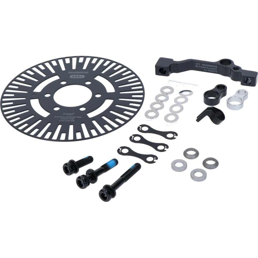 SHIMANO Sensorscheibe + Halterungs-Set BS-SS310-S 6-Loch für 180 PM/203mm Bremsscheibe - 203mm