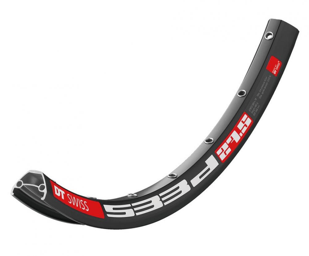 DT Swiss 533 D Disc 27,5\" Felge, Aluminium, 28 Loch, 22 mm Innenbreite, schwarz, für Enduro, tubeless ready, max. Systemgewicht 130 kg, ASTM Klassifizierung 4