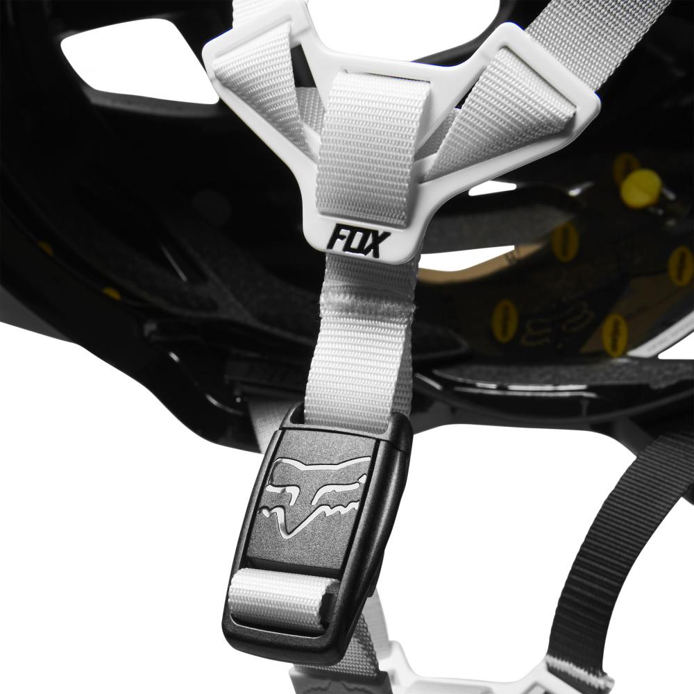 Fox Helm Speedframe Pro Fade black white Größe S