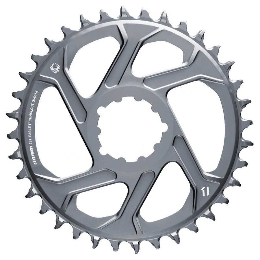 SRAM Kettenblatt X-Sync 2 Eagle 32T 6 mm grau - präziser Antrieb für dein MTB