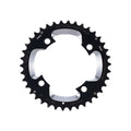 BBB Cycling BBB Kettenblatt MTB Gear comp. 38T/104mm anthrazit - präziser Antrieb für 3x10 MTB