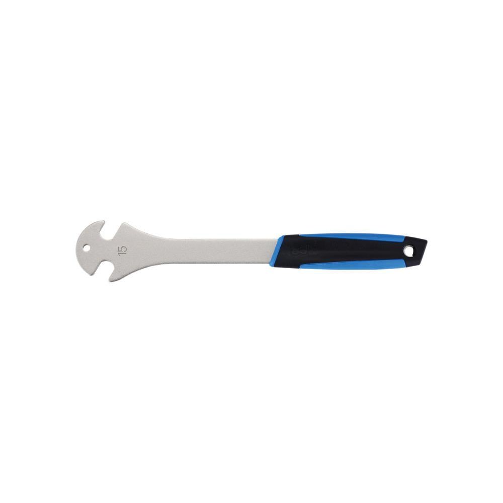 BBB Cycling BBB Pedalschlüssel Hi-Torque L Schwarz/Blau 15 mm - kraftvoller Pedalschlüssel für Werkstatt und Hobby