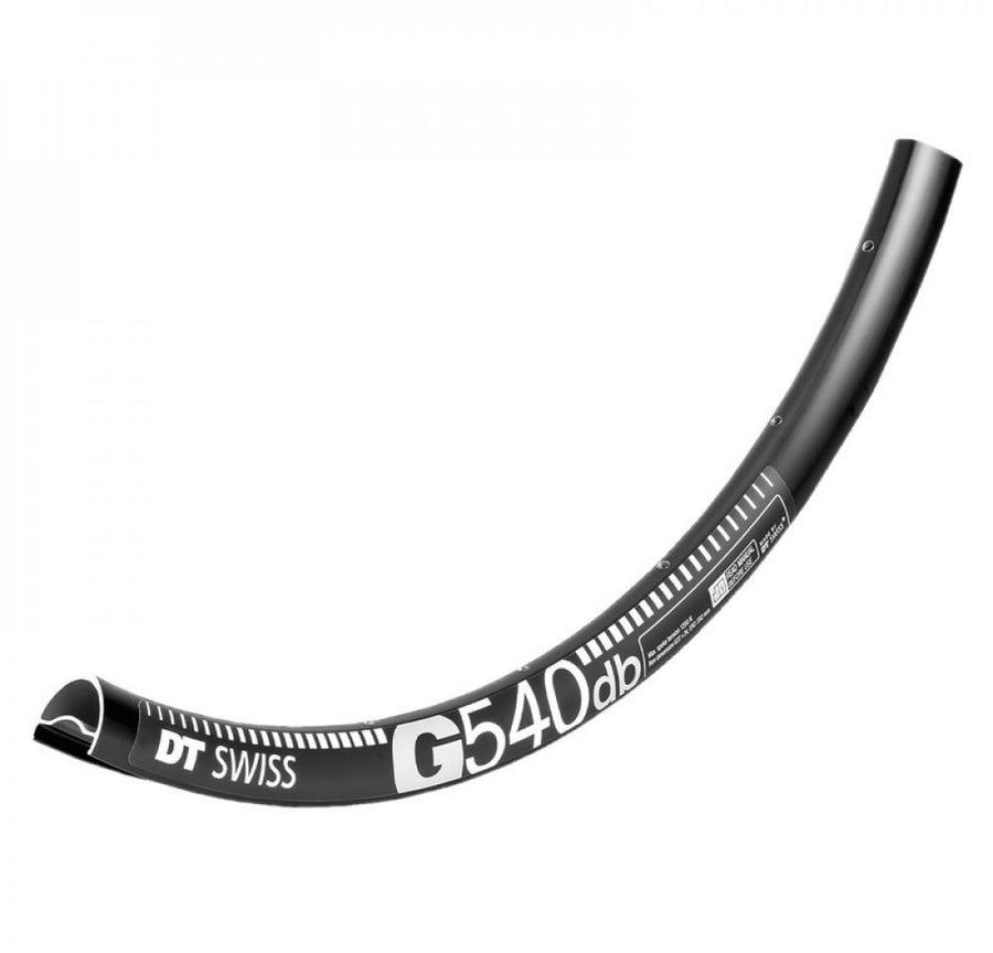 DT Swiss Felge G 540 Disc 28"/700C 24 Loch Schwarz - robuste Gravel- und Trekking-Felge