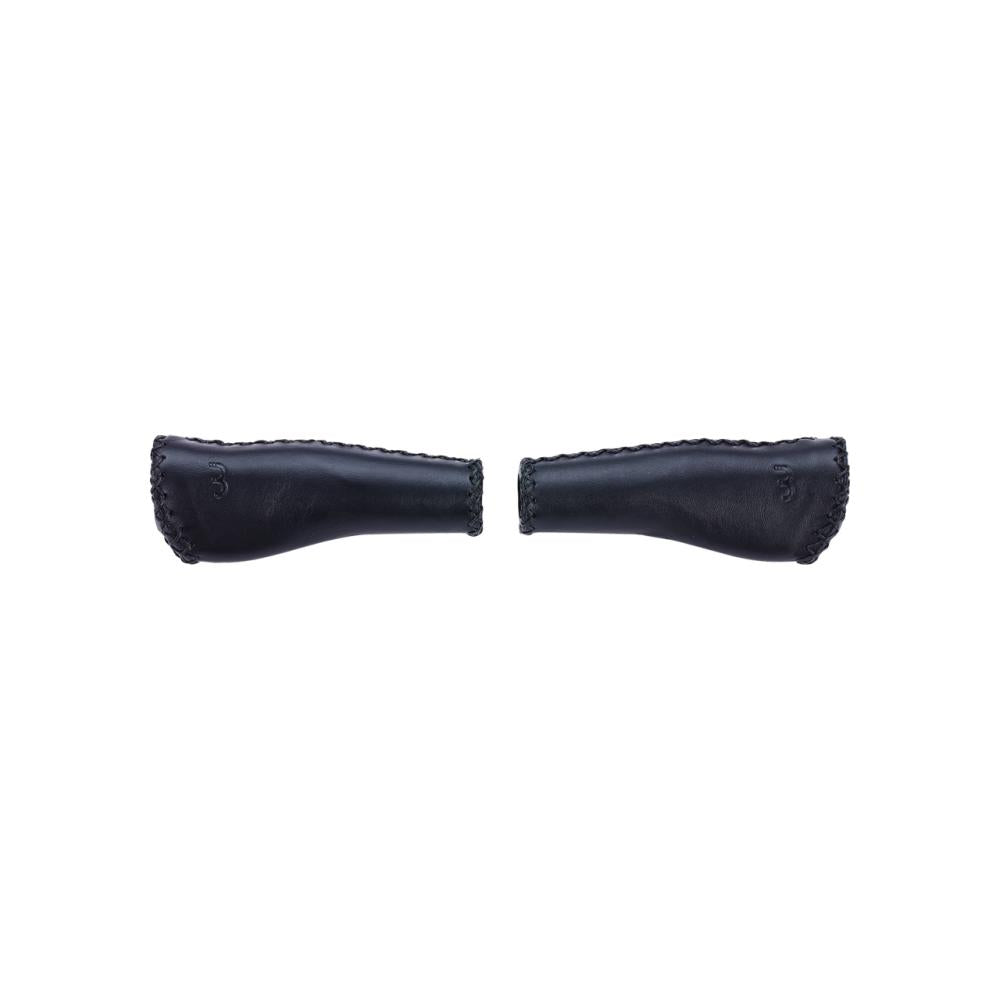 BBB Cycling BBB Griffe LeatherFix 135mm schwarz - ergonomische Leder-Griffe für komfortables Fahren