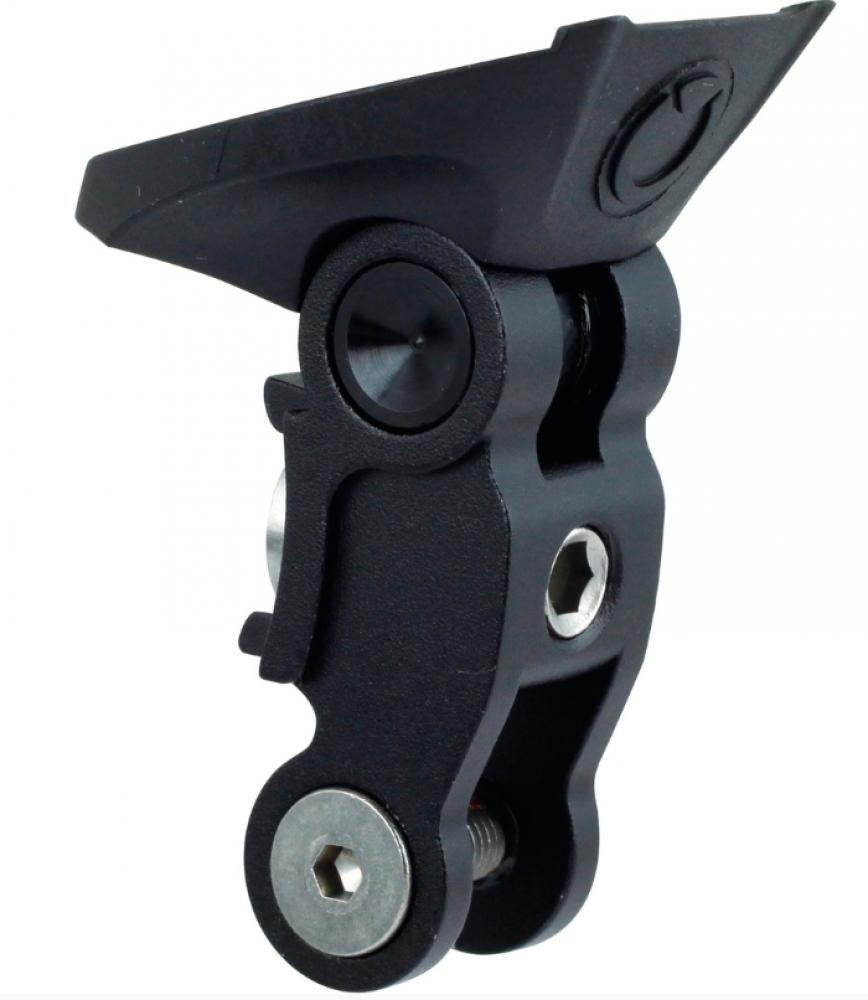 By,Schulz Vorbauhalter SDS Double-Link Kiox Fahrradhalterung inkl. 10x M5 Schrauben schwarz - stabile Lenkerhalterung für Bosch Kiox Display