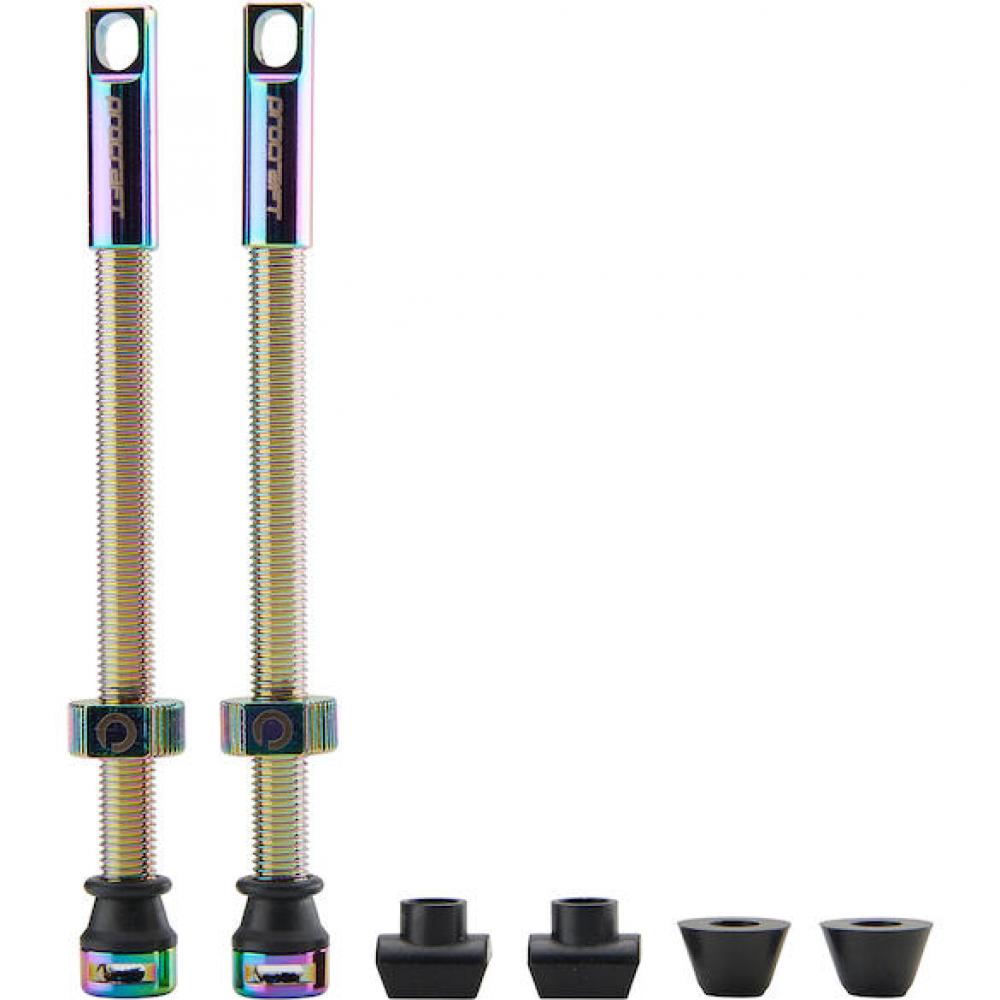 Procraft Tubeless-Ventile Procraft 80 mm Oil Slick - leichte, dichte Tubeless-Lösung