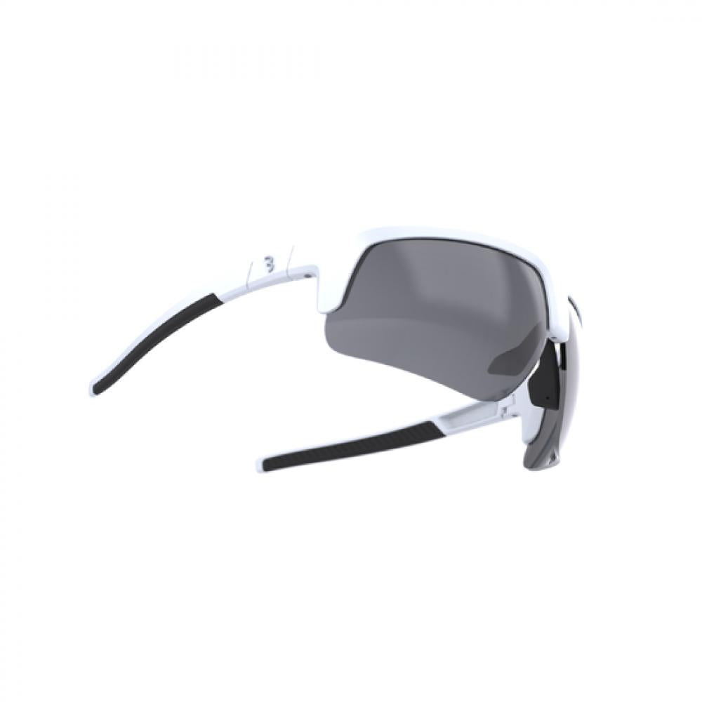 BBB Cycling Sportbrille Comet smoke flash mirror Einheitsgröße matt - klare Sicht bei jeder Fahrt