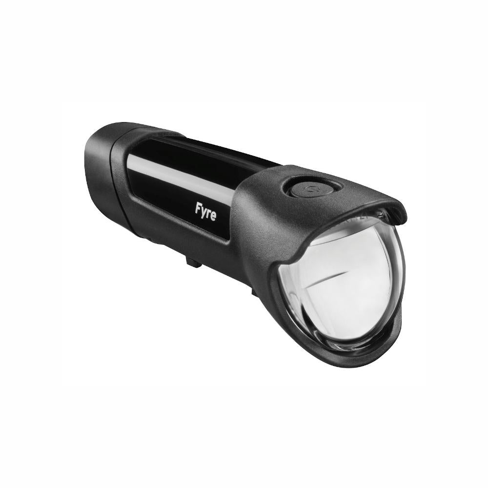 Busch + Müller IXON Fyre + IXXI LED Fahrradbeleuchtungsset, 30 Lux Frontlicht, USB-aufladbar, StVZO-zugelassen, inkl. Halterungen