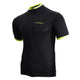 CHIBA Leisure Shirt - Radsport-Funktionsshirt, schwarz, XL, atmungsaktiv