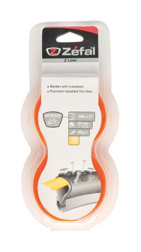 Zéfal Z Liner Pannenschutzband 27 mm 27 - zuverlässiger Durchstichschutz für Fahrradreifen