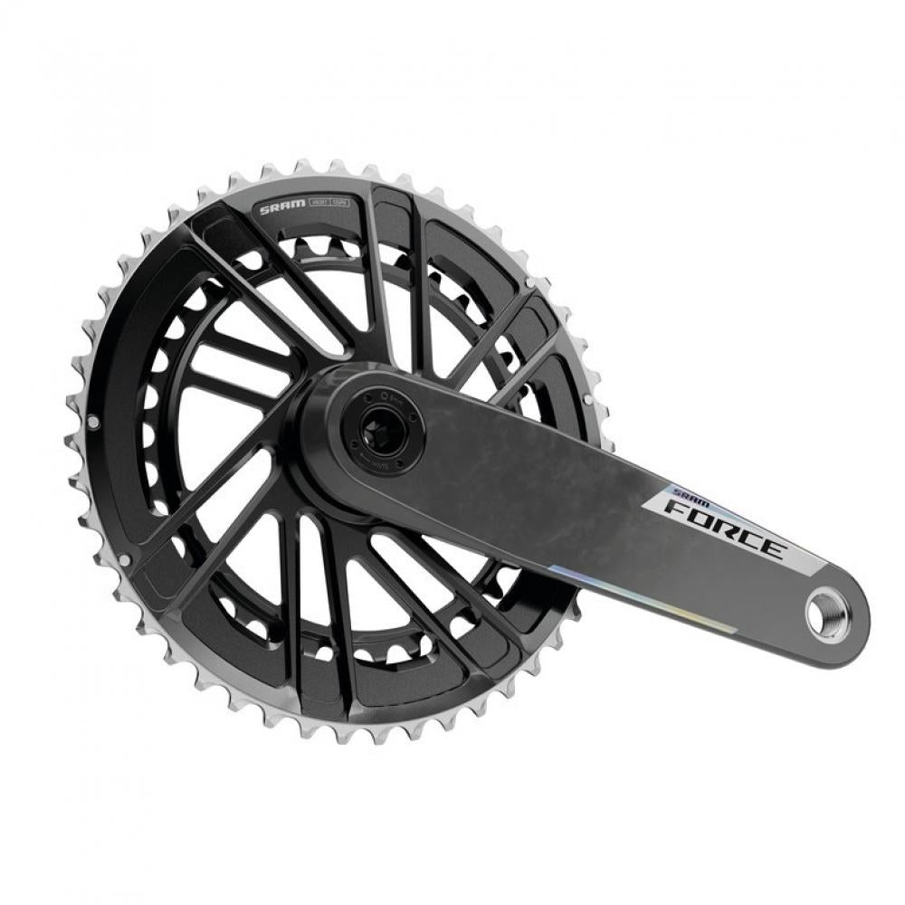 SRAM Force E1 Kurbelgarnitur 160 mm 48-35T - leichte, steife 2-fach Rennradkurbel