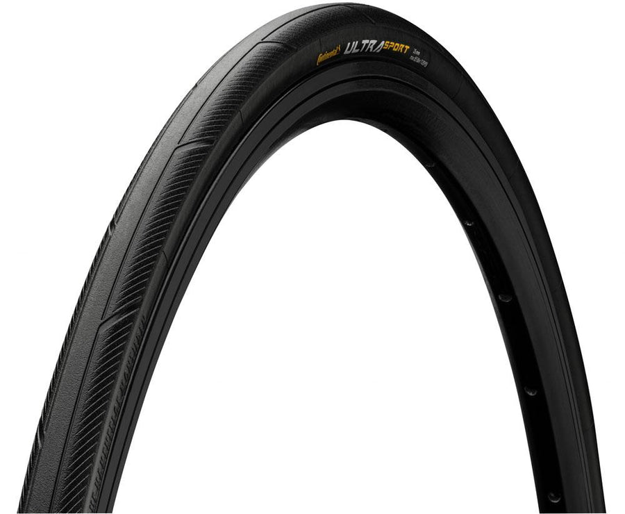 Continental Ultra Sport III 28-622 Rennradreifen schwarz, faltbar, PureGrip Compound, E-Bike ready bis 25 km/h.