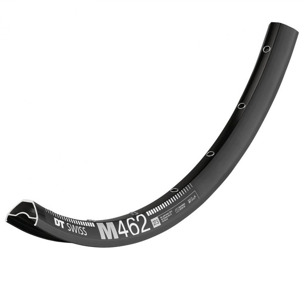 DT Swiss Felge M 462 27,5" 32 Loch Schwarz - robuste MTB-Disc-Felge