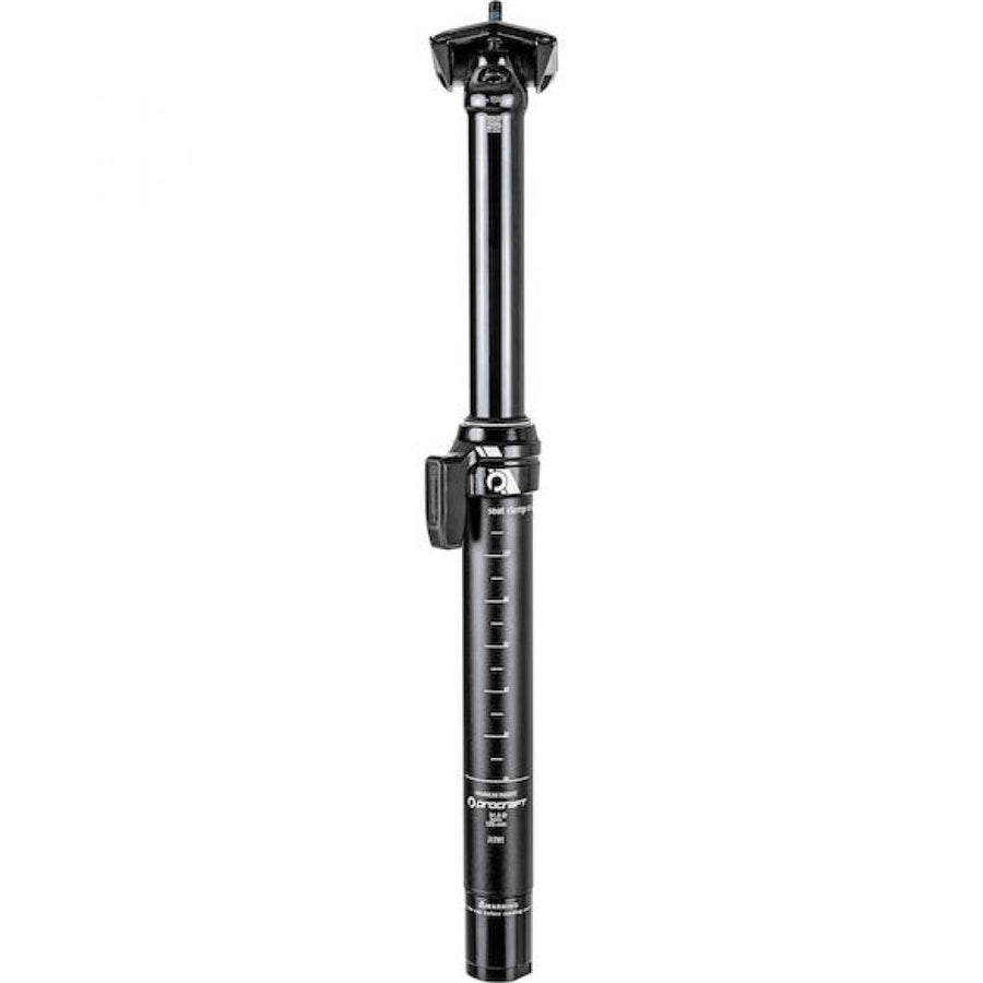 Procraft Vario-Sattelstütze D-SP.R 30,9 x 400 mm Schwarz - Absenkbar mit Remote für MTB & Trekking