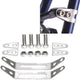 tubus Schellen-Adapterset 21-22 mm - Edelstahl