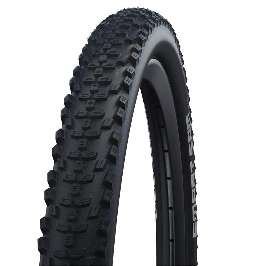 Schwalbe Smart Sam Performance 44-622 Schwarz/Reflex Allround-MTB-Reifen mit markantem Stollenprofil.