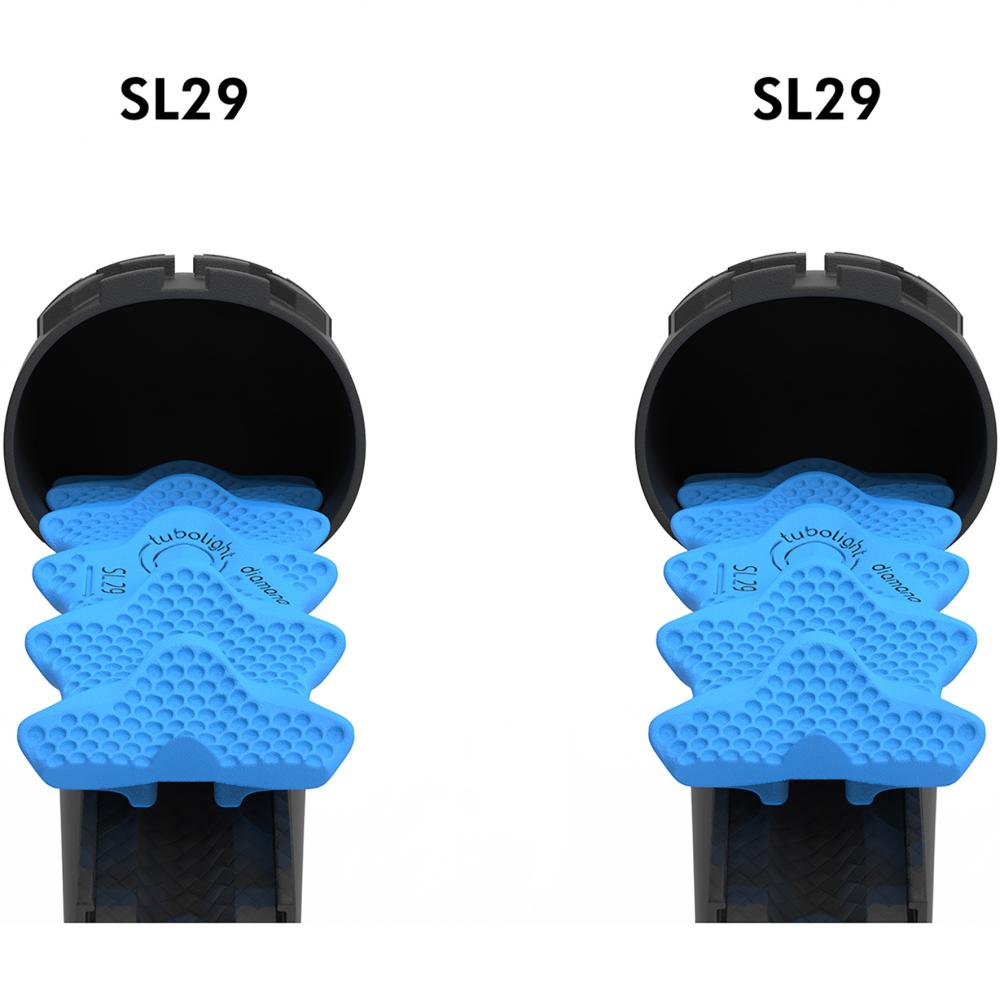 Tubolight Reifeneinlagen-Set Diamana SL 29" Blau - mehr Grip & weniger Durchschläge