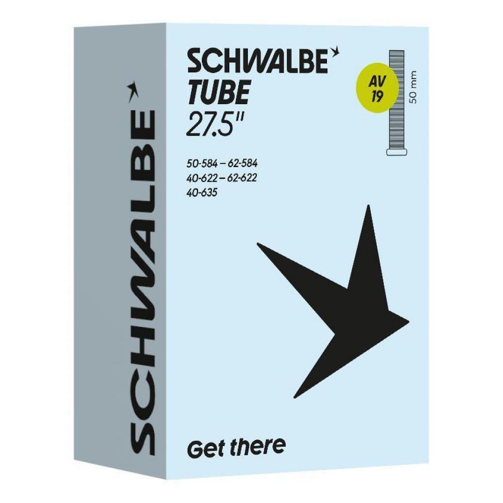 Schwalbe Schlauch Nr. 19 AV 50 mm 27,5/28/29 Zoll