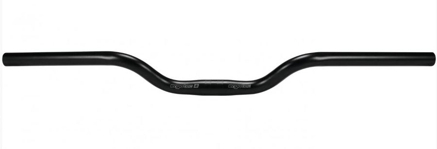 Ergotec Lenker M-Bar Ø 25,4 mm 700 mm Rise 38 mm 18° schwarz
