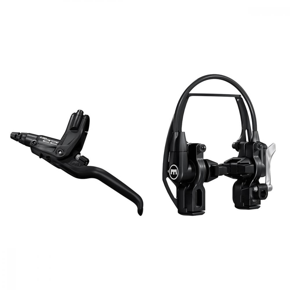 MAGURA HS22 schwarz, 3-Finger-Hebel, mit EVO2 - zuverlässige Hydraulik-Felgenbremse