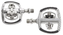 M-WAVE Drag-T1 Kombipedal - Aluminium, CrMo-Achse, SPD-kompatibel, 95x73 mm, inkl. Cleats