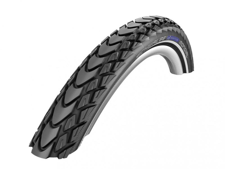 Schwalbe Faltreifen MARATHON MONDIAL 28x1.40 700x35C ETRTO 37-622 ADDIX DD, V-Guard Evolution Line Tube E-25 HS428