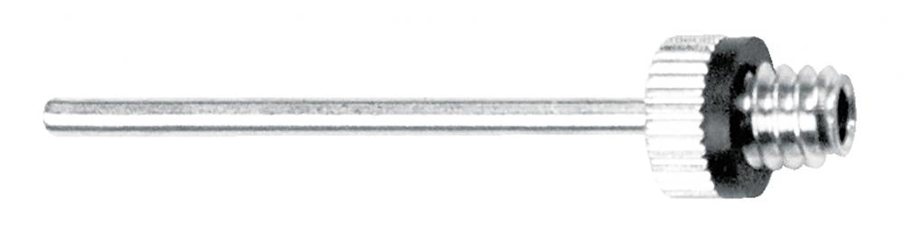 SKS Nadelventil mit Dichtung für Fahrräder, Anschluss VG 5,25, präzise Luftregulierung, langlebiges Material, ideal für Luftpumpen, silber, hochwertige Verarbeitung