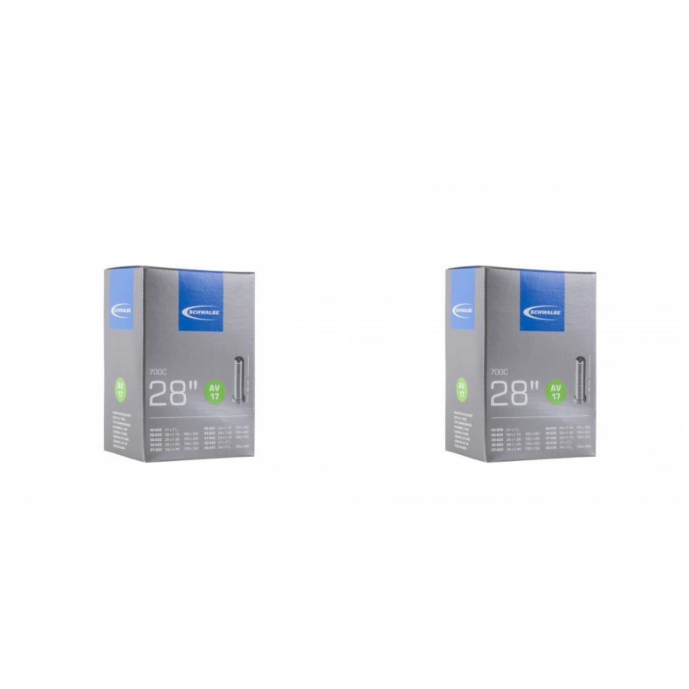 Schwalbe 2x Schlauch AV17 28/47-622/635 28x1.10/1.75 28 Zoll (28"/700C)