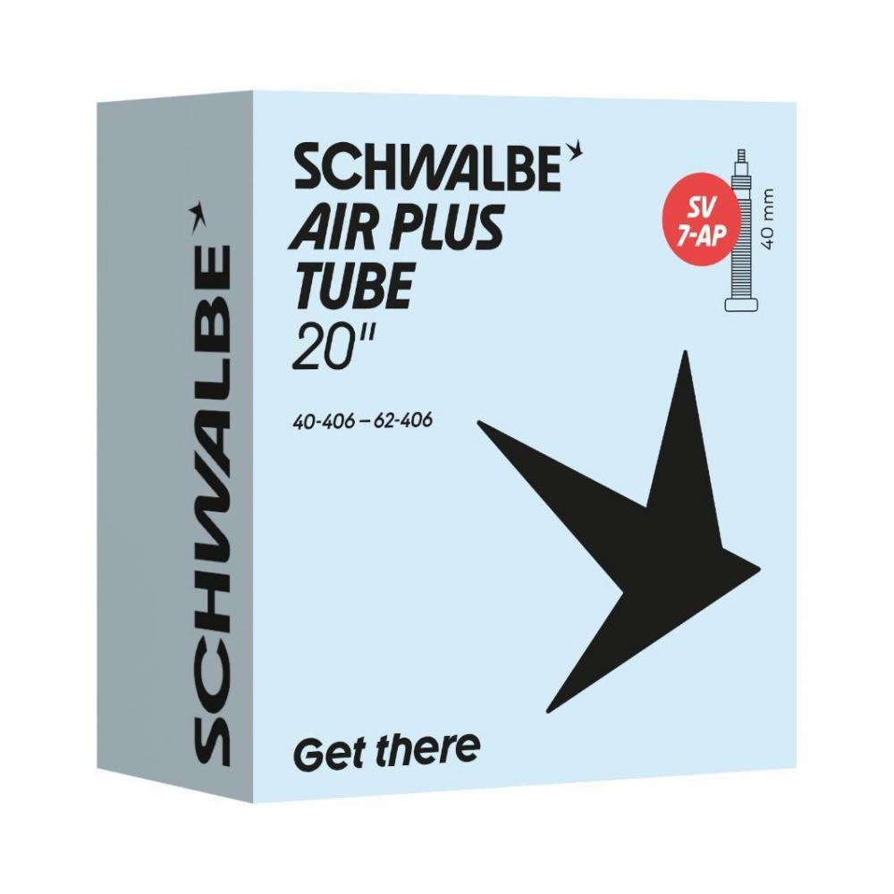 Schwalbe Air Plus Schlauch Nr. 7-AP 20 Zoll 40-62-406 - SV 40 mm