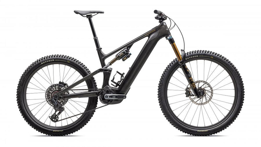 Specialized Levo Pro Carbon G4 E-MTB - Metall Obsidian/Burnt Gold Metallic - E-Mountain Bike